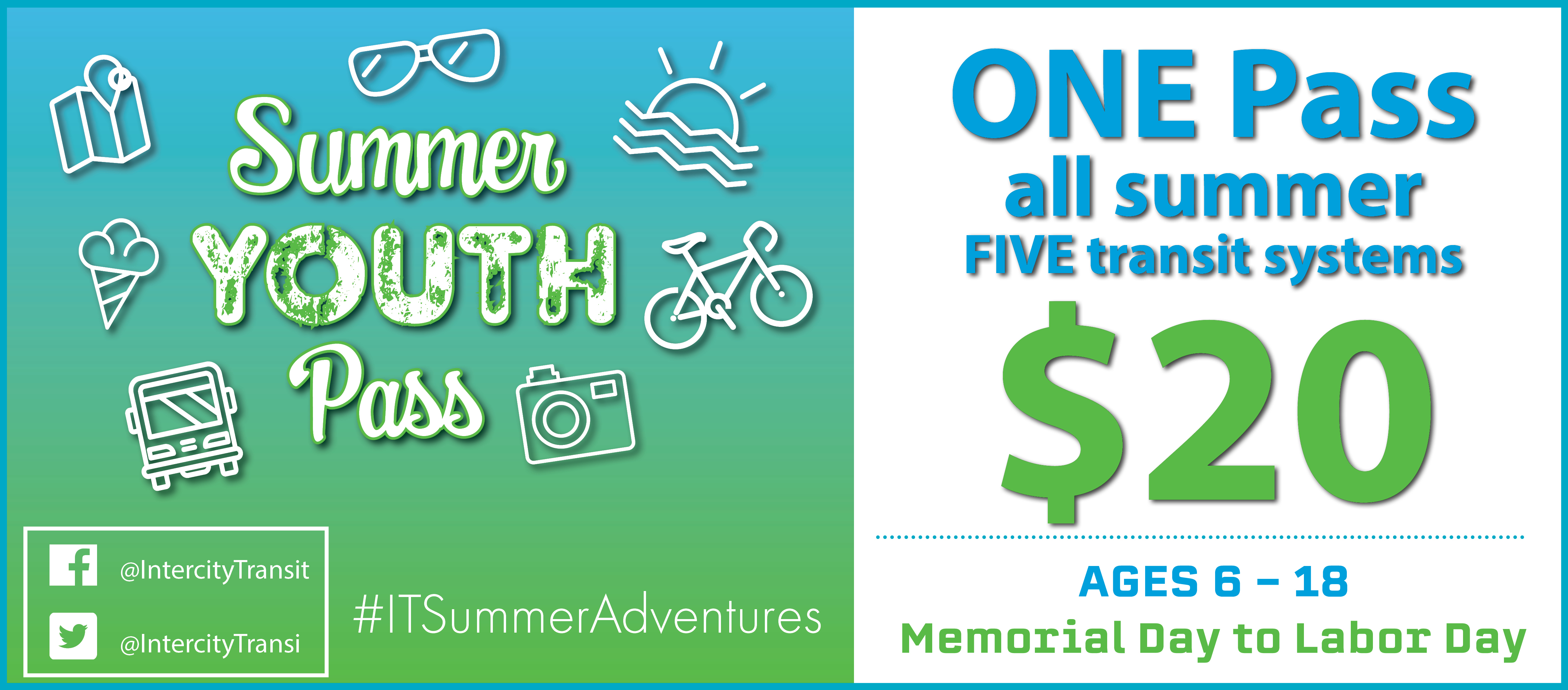 Summer Youth Pass Intercity Transit